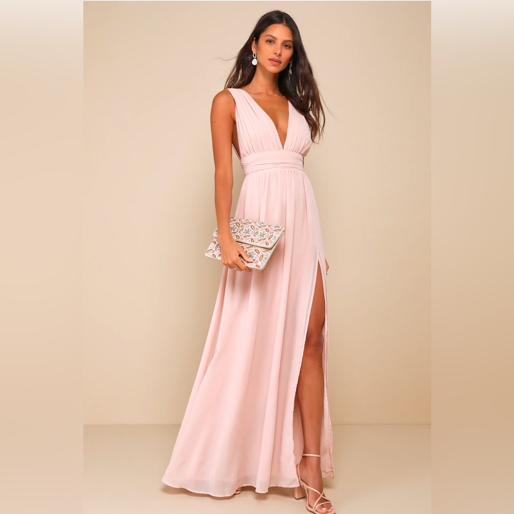 Lulus Pink Bridesmaid/Prom Dress